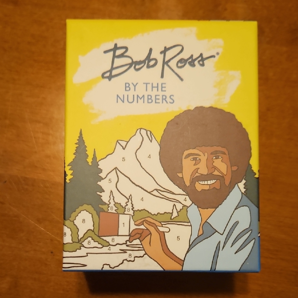 Bob Ross Mini Paint By Numbers NIB
